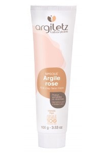 Argiletz Masque argile rose tube bio 100g
